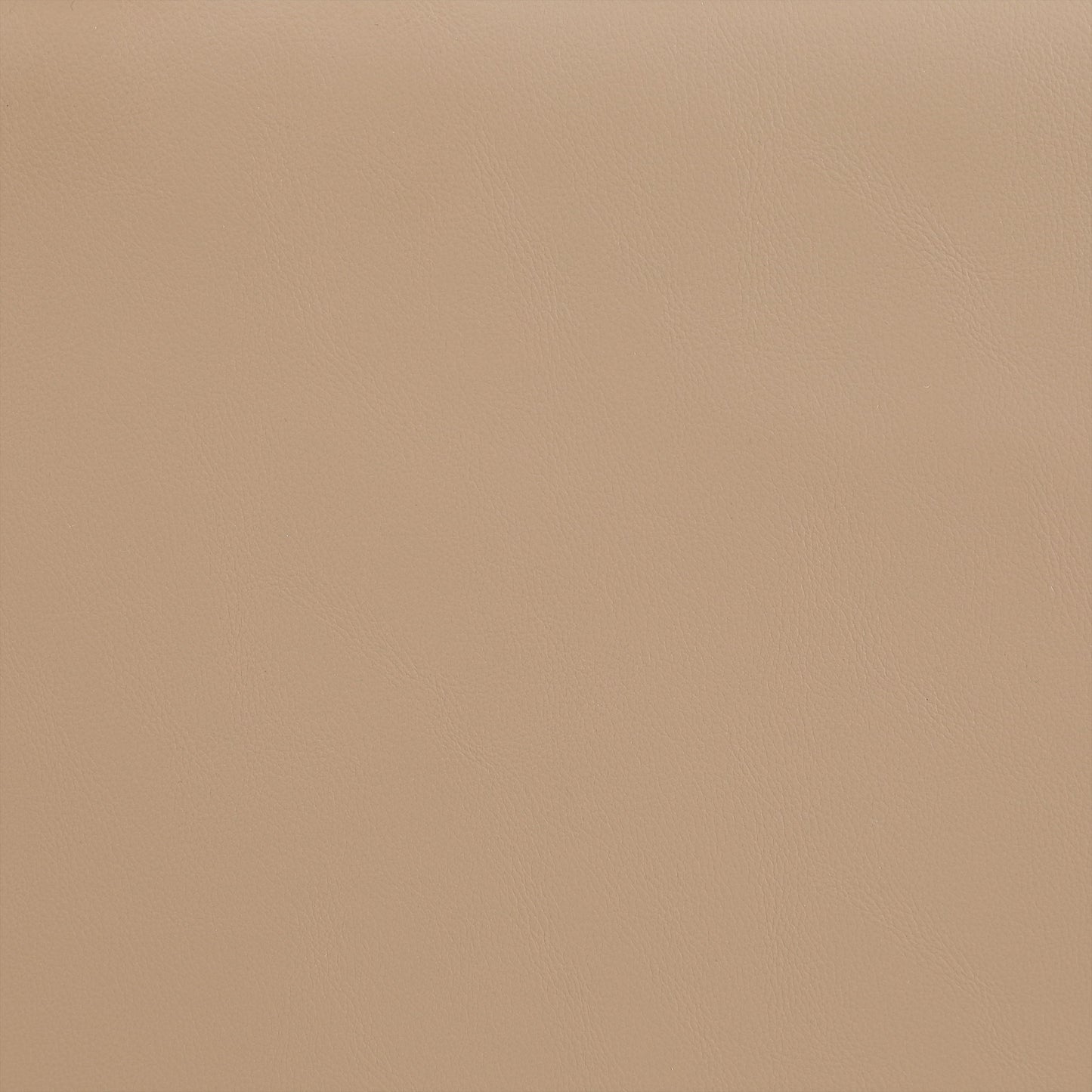 Comfy - Faux Leather Ottoman - Tan