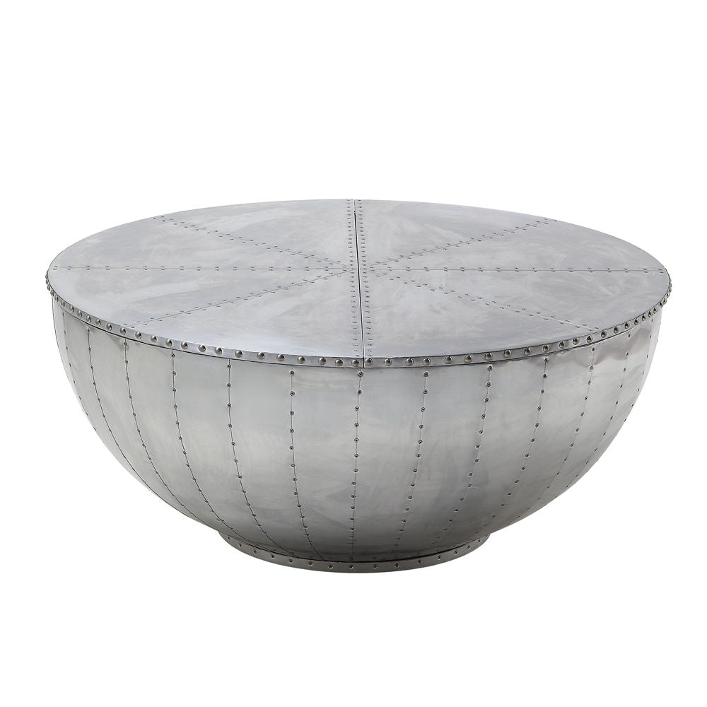 Brancaster - 17" Coffee Table - Aluminum