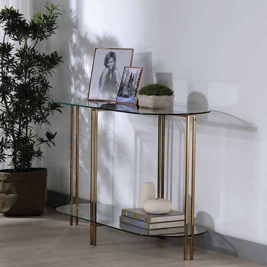 Veises - Sofa Table - Champagne