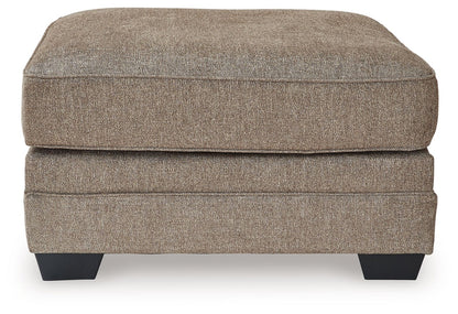 Cannonbrook - Oversized Accent Ottoman - Nutmeg