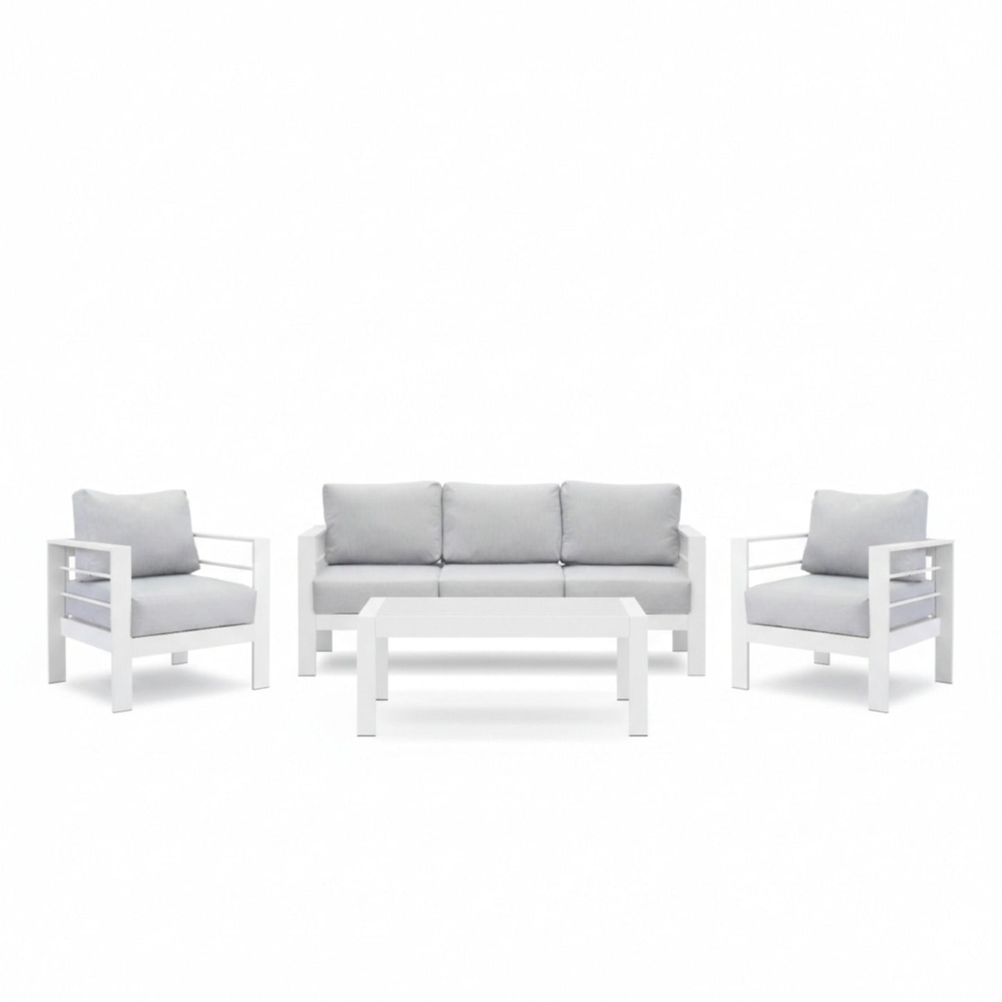 Outdoor Patio Set With All-Weather Thick Cushions