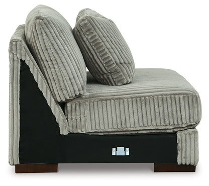 Lindyn - Armless Chair - Fog