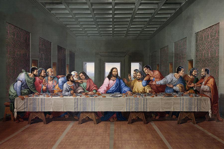 Last Supper (Ethnic) - Blue