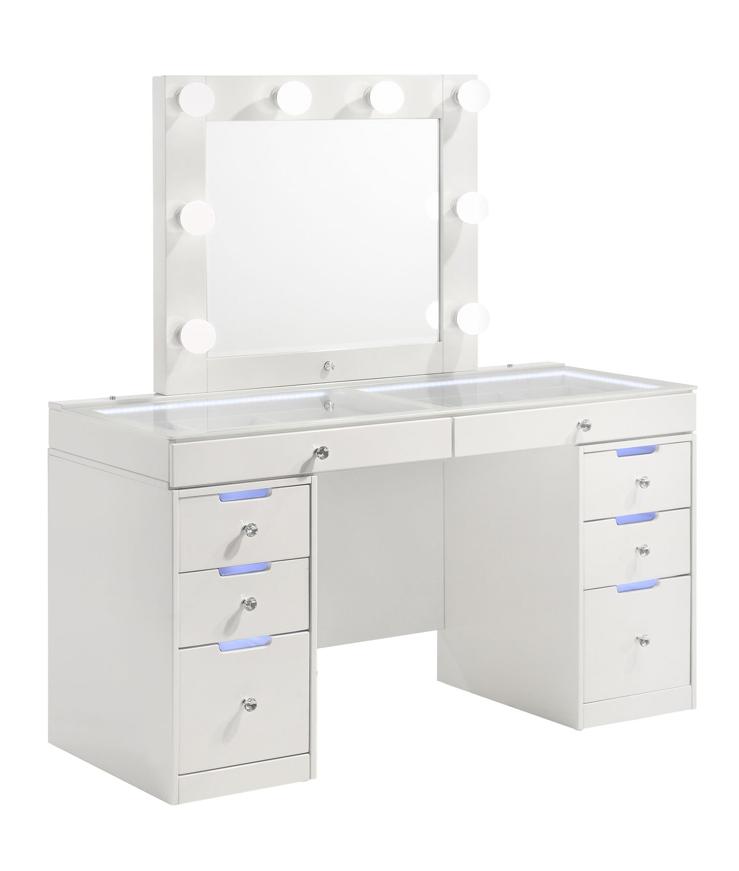 Luxo - Vanity Set - White
