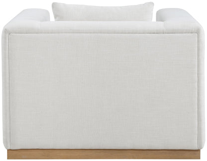 Alfie - Linen Textured Fabic Chair