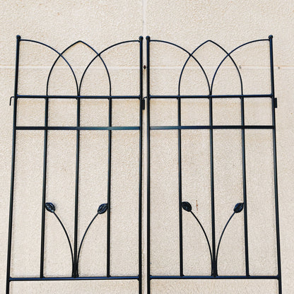 Metal Garden Trellis Rustproof For Climbing Plants Outdoor Flower Support
