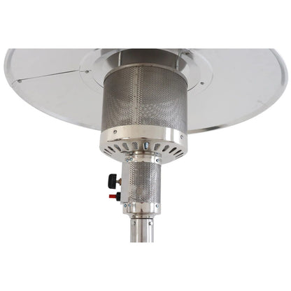 46000 Btu Propane Patio Heater - Steel Gray