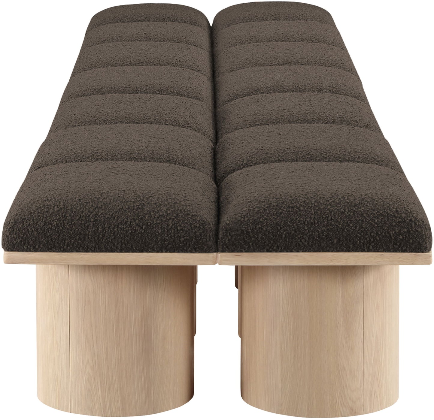 Pavilion - 14 Piece Modular Bench With Natural Base