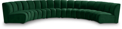 Infinity - 6 Piece Velvet Modular Sectional
