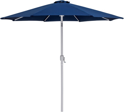 Fiji - Aluminum Patio Umbrella With Round White Base