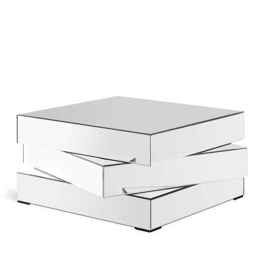 Haven - Coffee Table - Pearl Silver