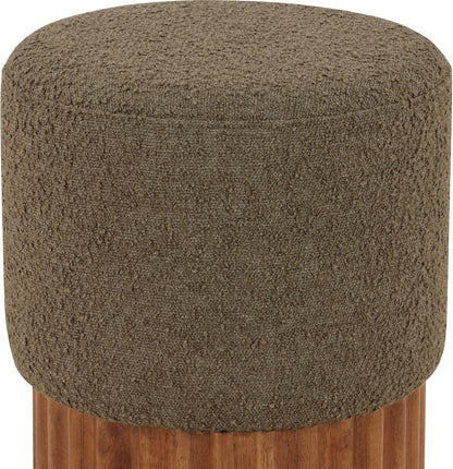 Veranda - Ottoman / Stool With Brown Base