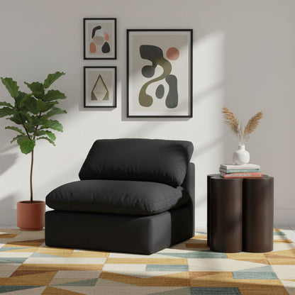 Indulge - Linen Armless Chair