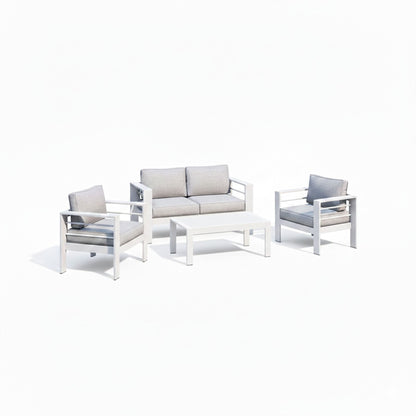 Outdoor Patio Set With All-Weather Thick Cushions