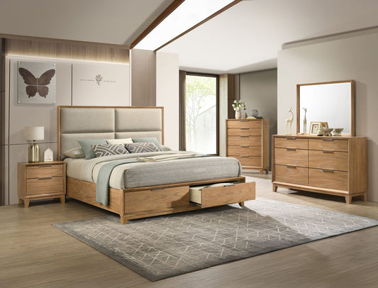 Florian - Dresser & Mirror - Natural