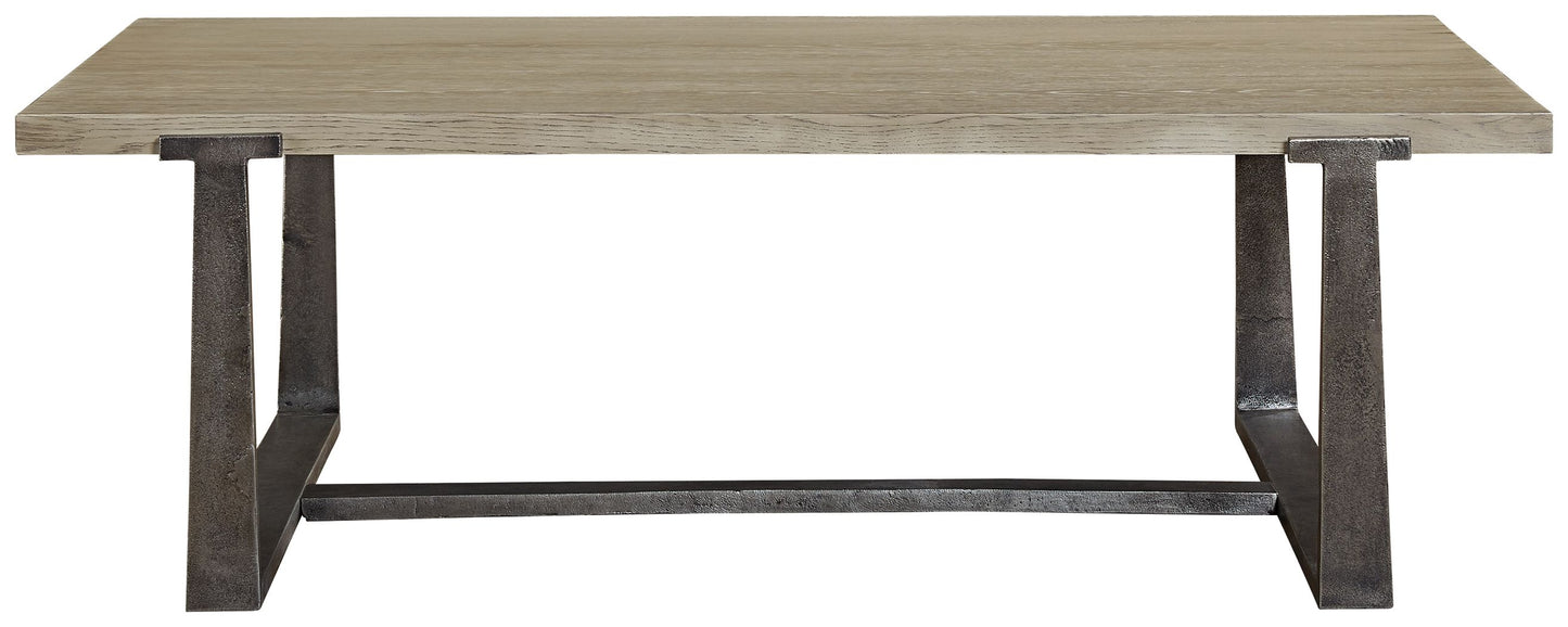 Dalenville - Rectangular Cocktail Table - Gray