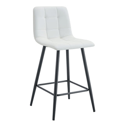 Bar Chair Set Comfortable With Metal Legs And Ergonomic Design