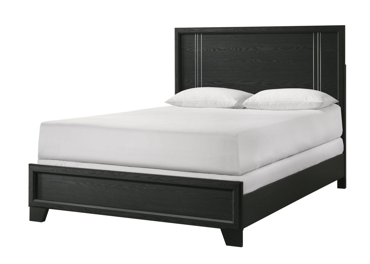Charlie - Queen 4 Piece Bedroom Set - Charcoal
