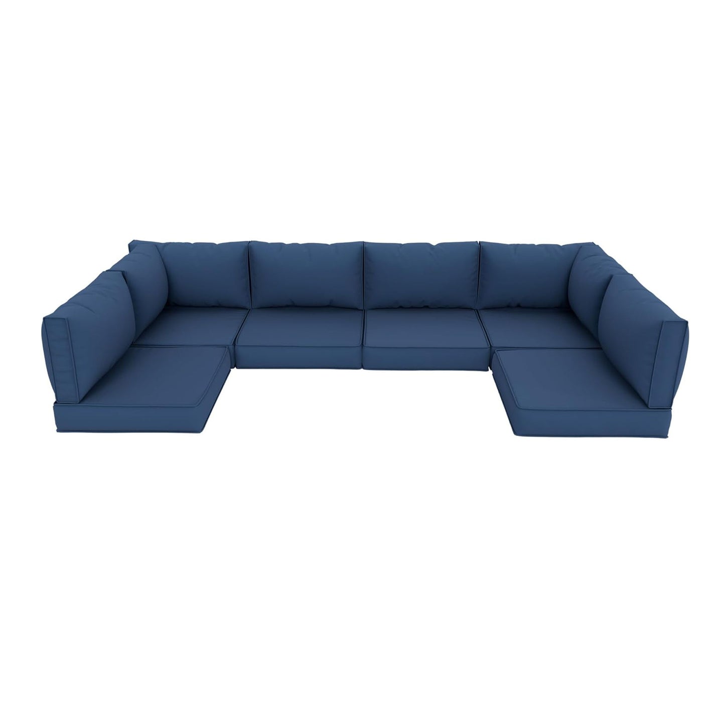 Outdoor Deep Seat Cushions For Patio Furniture Replacement, Cushion Set For Sectionals