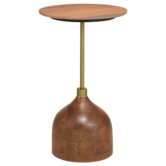 Emporia - Round Side Table - Peach