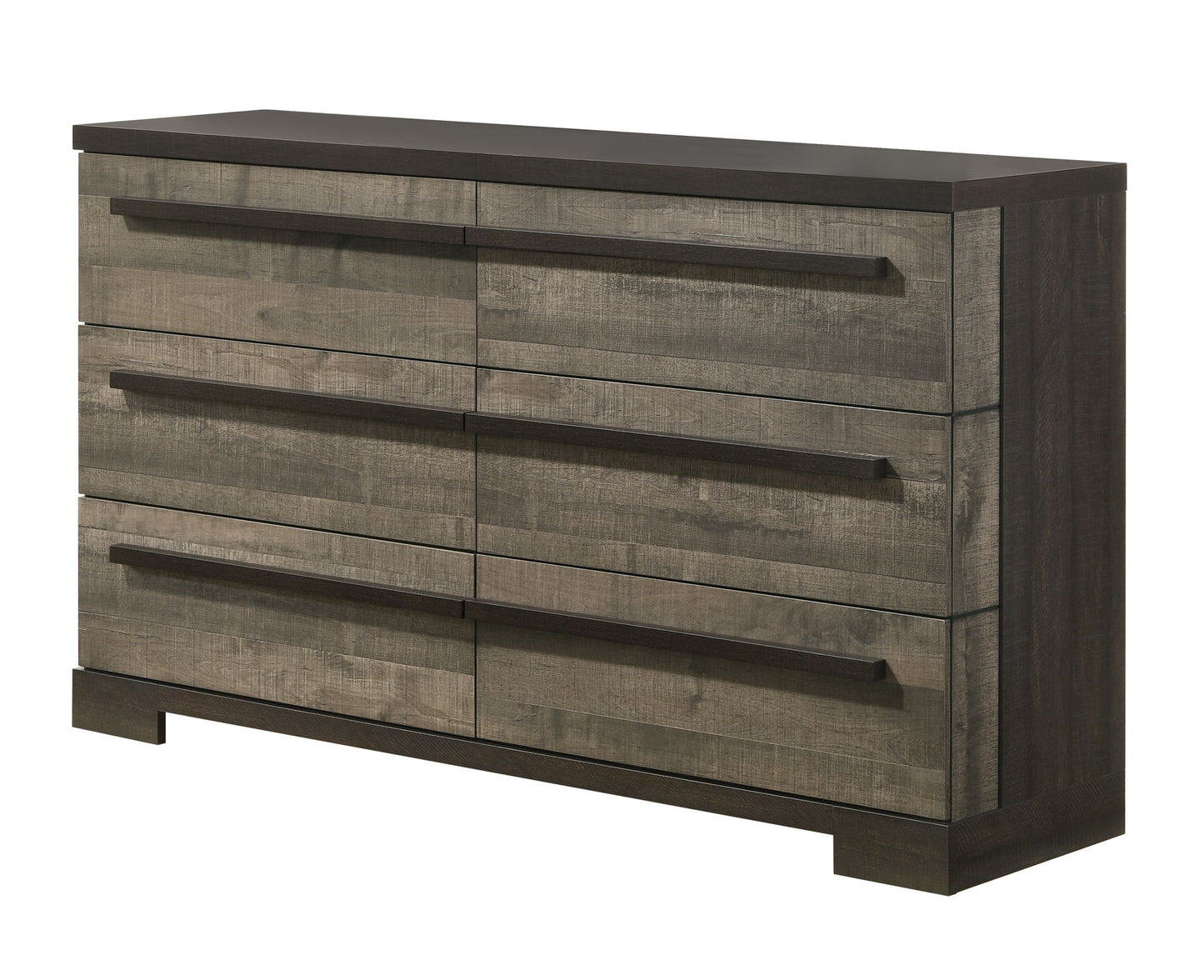 Remington - Queen 5 Piece Bedroom Set - Dark Brown