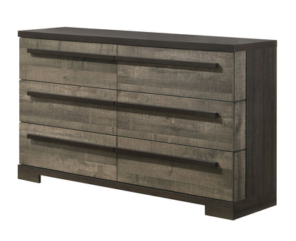 Remington - Queen 5 Piece Bedroom Set - Dark Brown