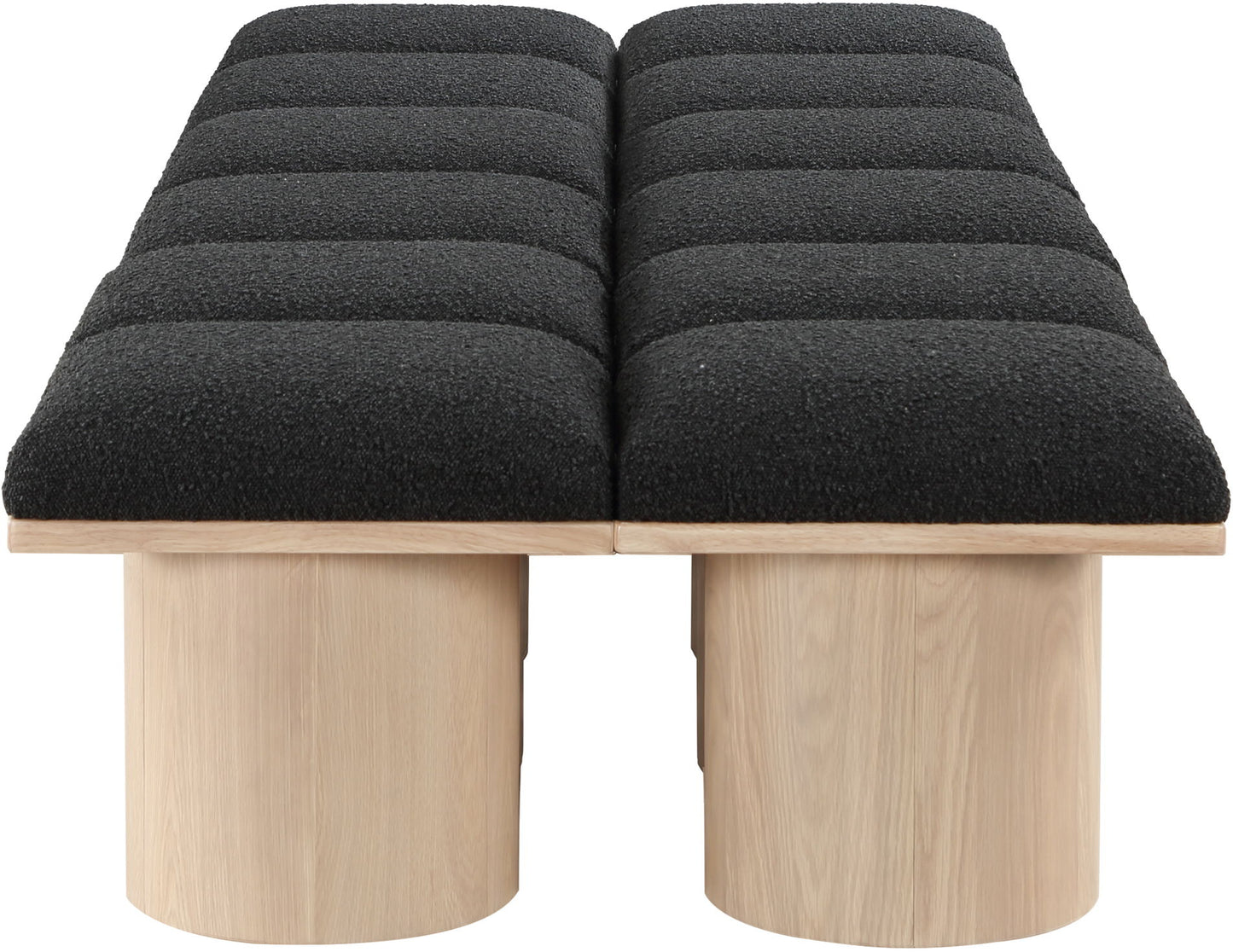Pavilion - 12 Piece Modular Bench With Natural Base