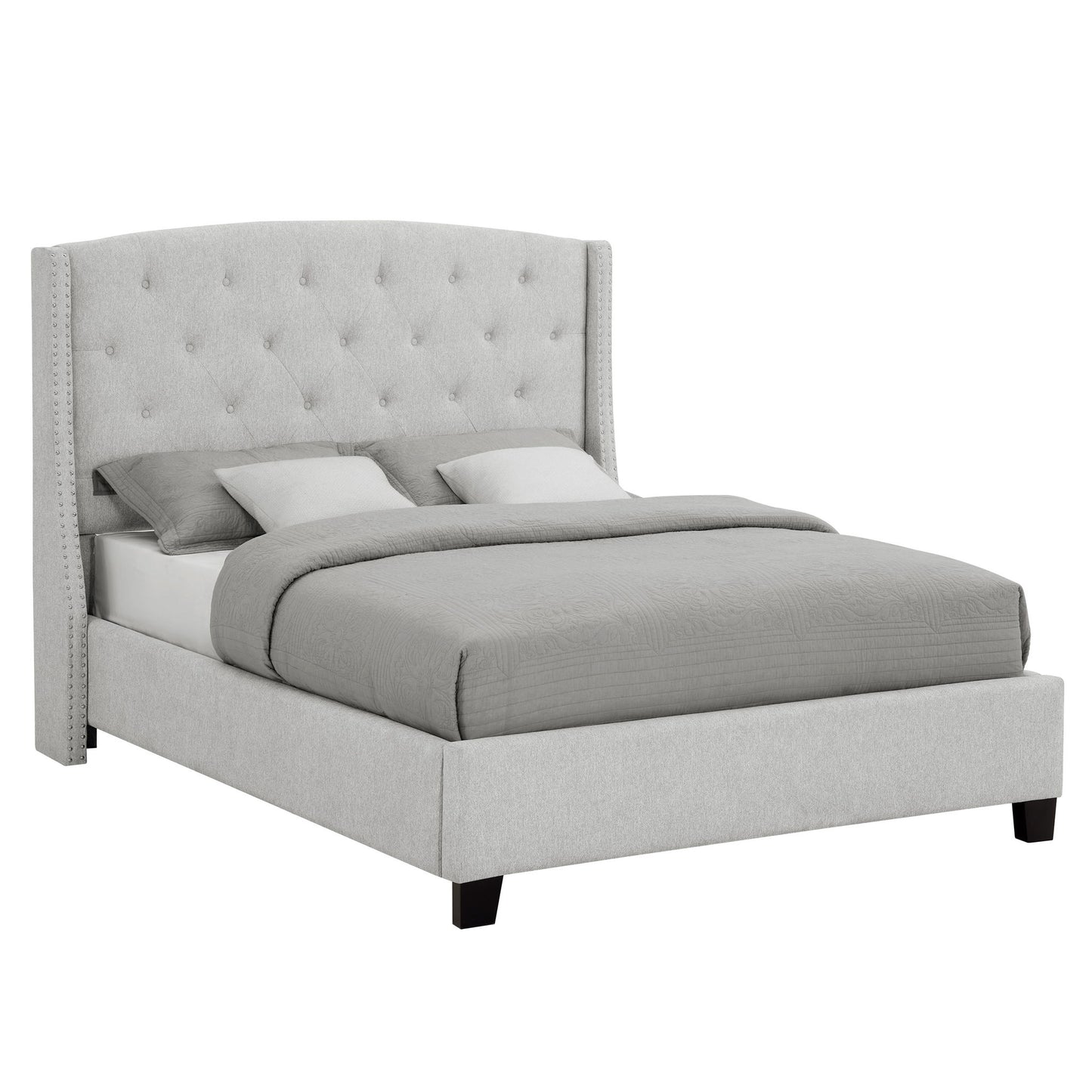 Eva - Queen Bed- Dove