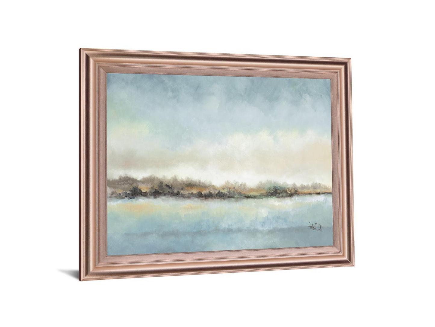 Mist Over Water - 28" x 34" Framed Wall Art