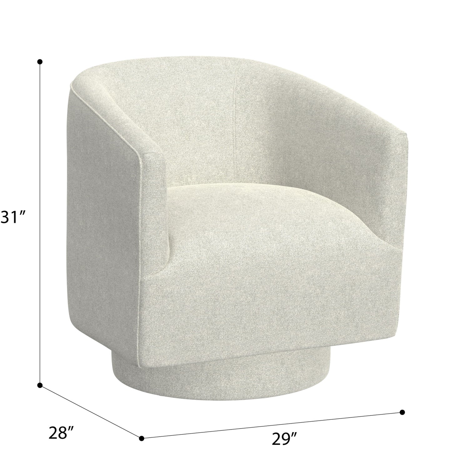 Accent Chair With Swivel Function