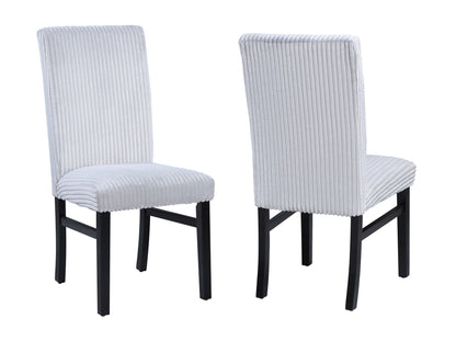 Tracy - 5 Piece Dining Room Set - Light Gray / Black