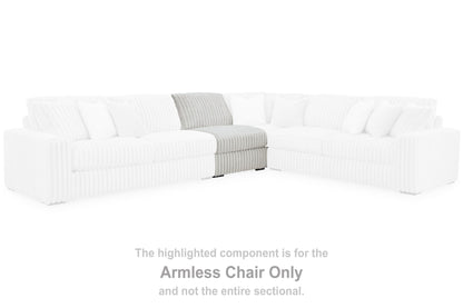 Stupendous - Armless Chair - Alloy