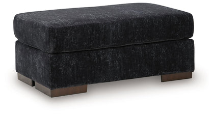 Whitmore Manor - Ottoman - Black Pearl
