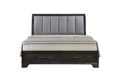 Jaymes - Queen 5 Piece Bedroom Set - Gray