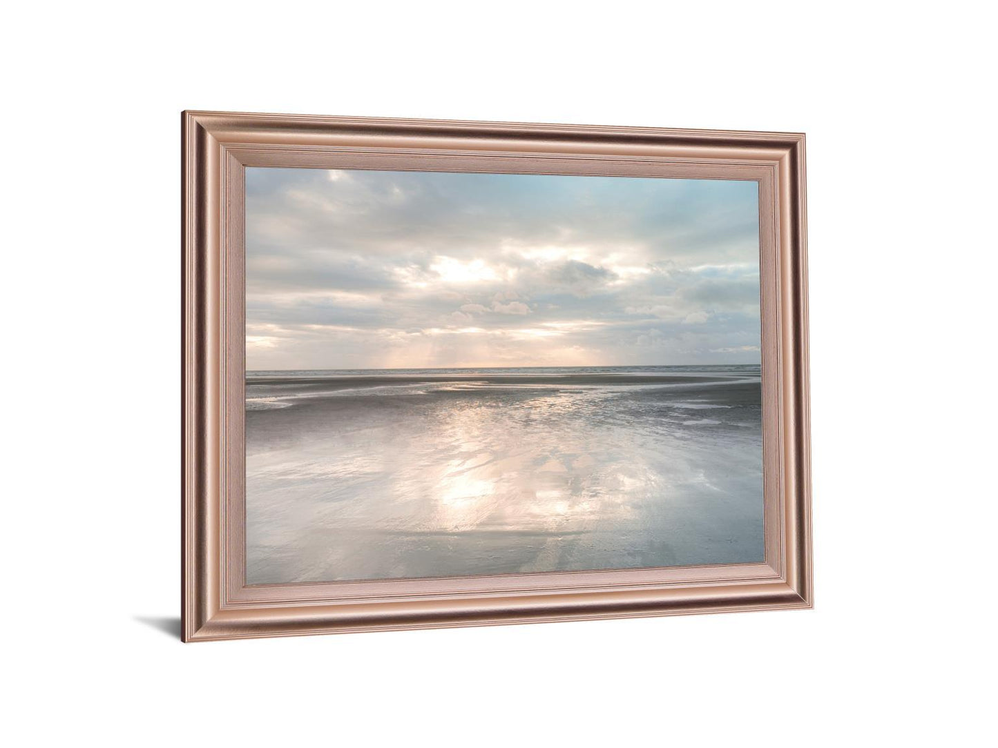 Tranquil Lightshore - 28" x 34" Framed Wall Art