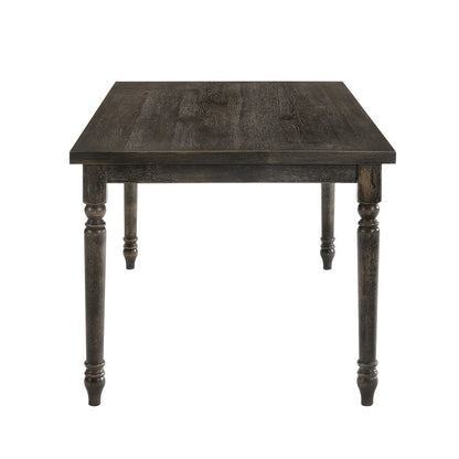 Claudia II - Dining Table - Weathered Gray