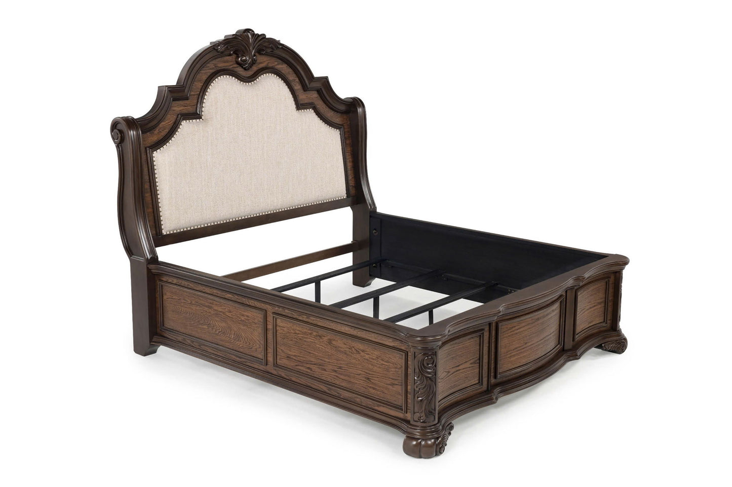 Ludwig - King 5 Piece Bedroom Set - Dark Brown