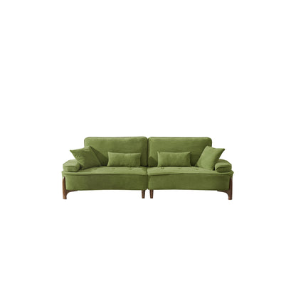 Comfortable Deep Seated Sofa With Pillows