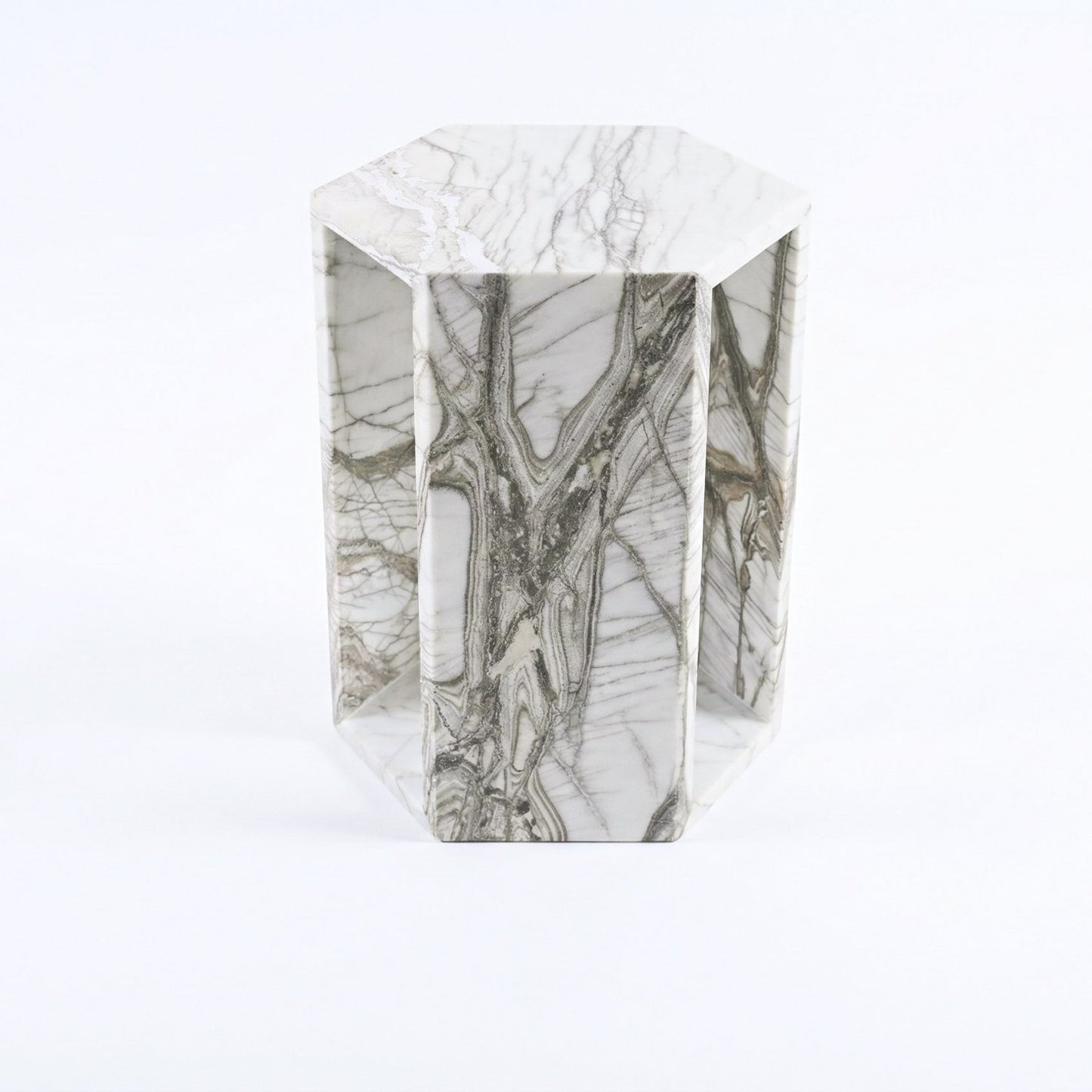 Modern Minimalist Hexagon Side Table