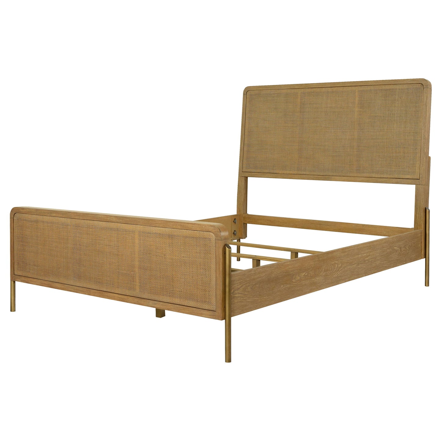 Stevie - Eastern King Panel Bed - Sand
