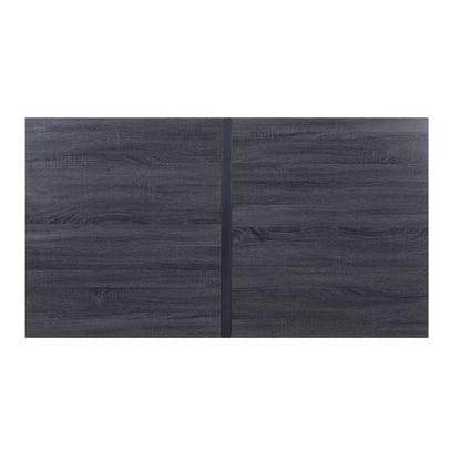 Nakula - Dining Table - Gray Oak & Black