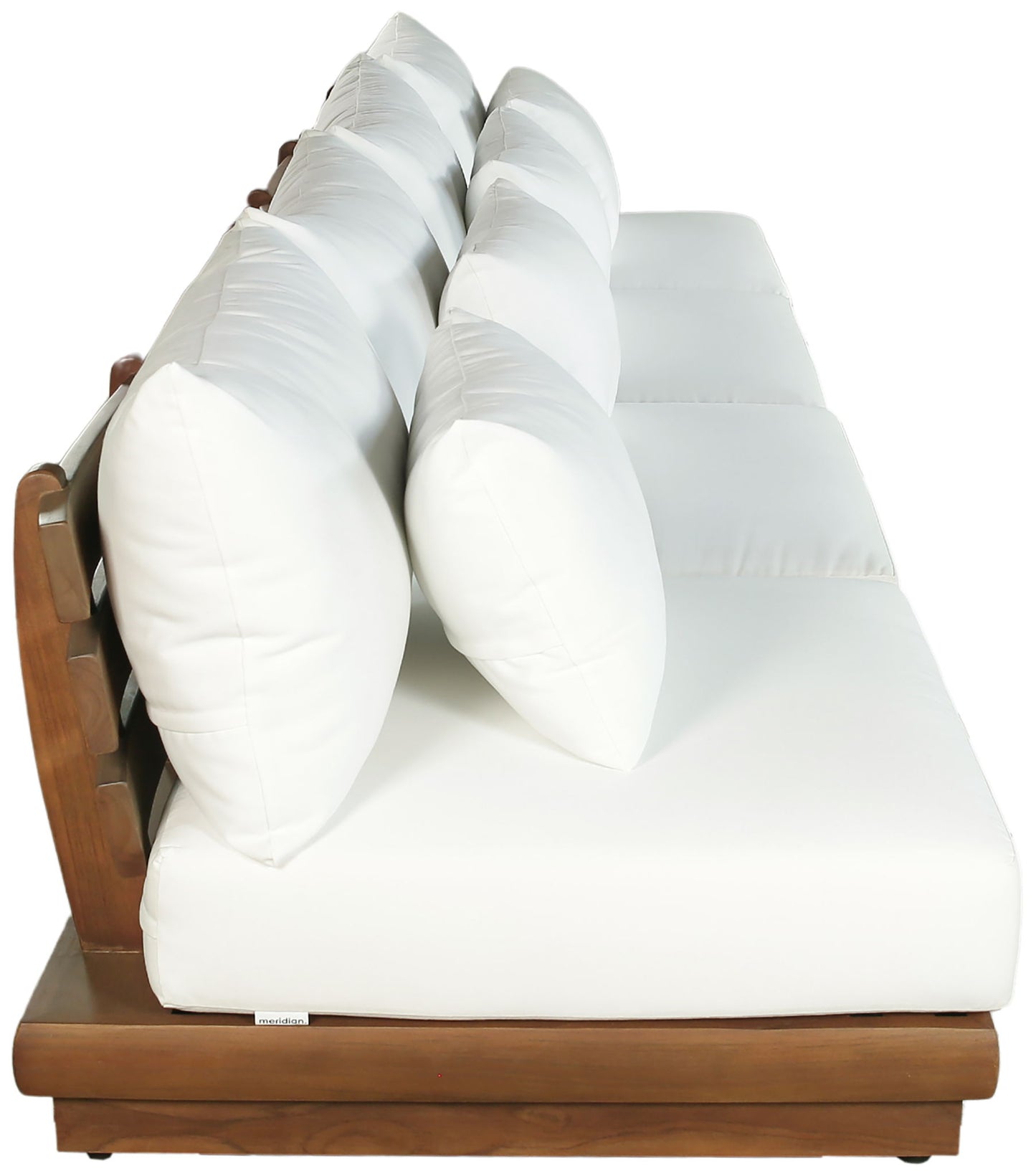 Mirella - 4 Piece Water Resistant Fabric Outdoor Patio Modular Sectional