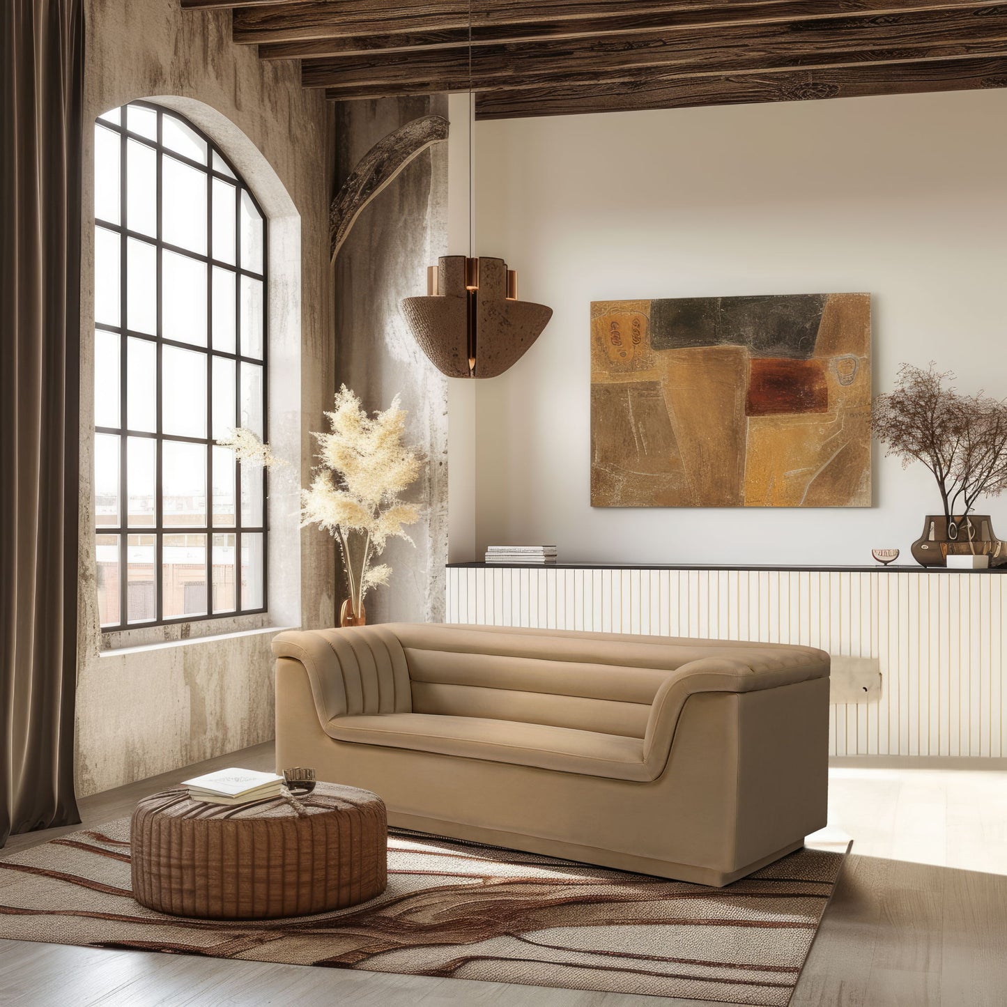 Cascade - Velvet Loveseat