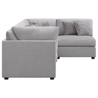 Lafayette - Modular Upholstered Sectional Sofa - Gray