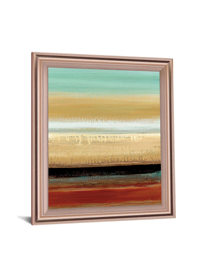 Amber Horizon - 28" x 34" Framed Wall Art