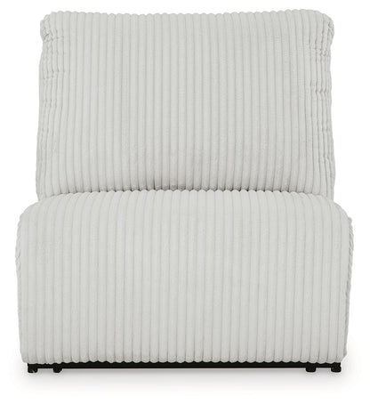 Top Tier - Armless Recliner - Alloy