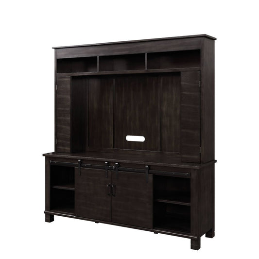 Apison - Entertainment Center (Include 91617Fir) - Espresso