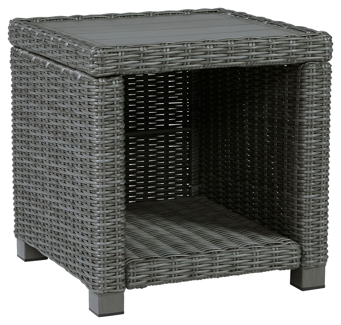 Elite Park - Square End Table - Gray