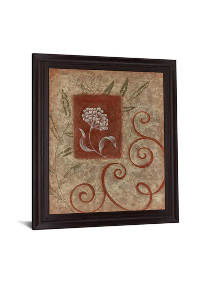 Terra Scrolls - 28" x 34" Framed Wall Art