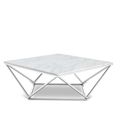 Skylar - Coffee Table - Pearl Silver